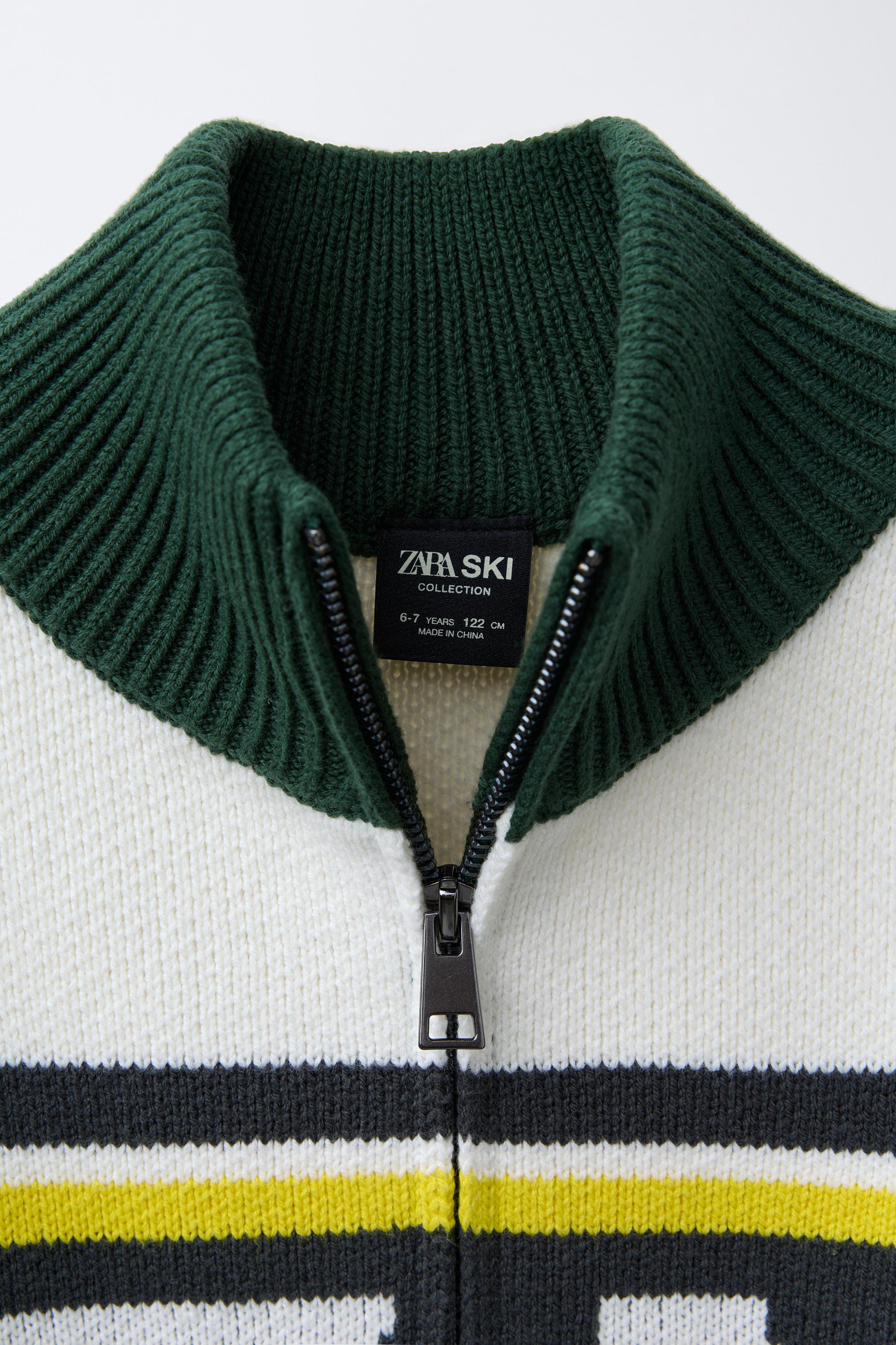 SKI COLLECTION KNIT CARDIGAN
